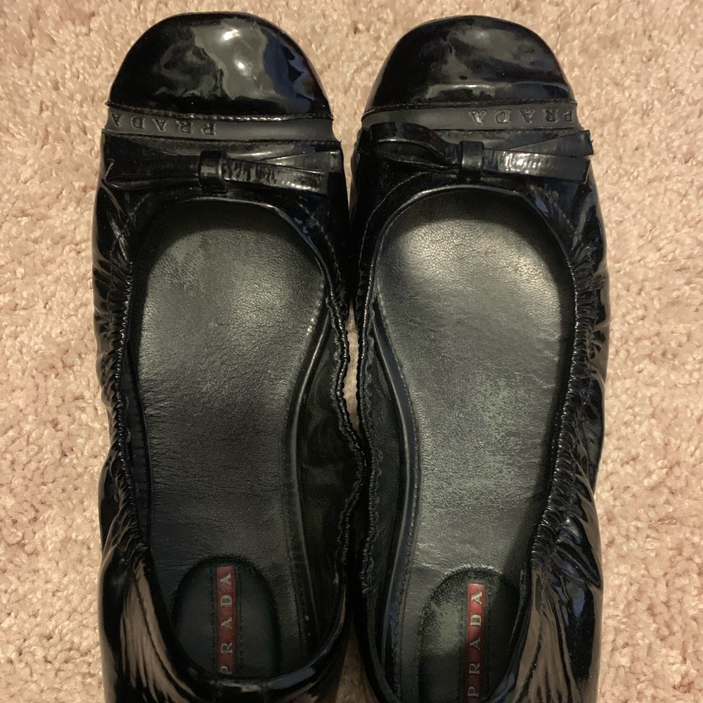 Authentic Prada Ballet Flats